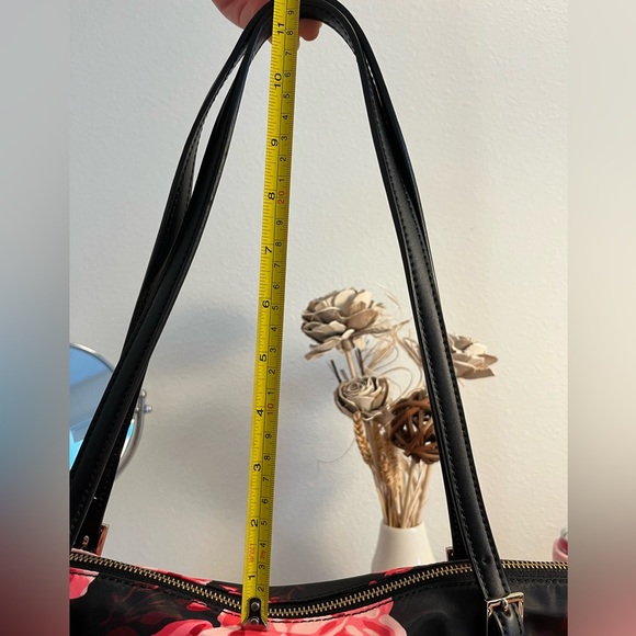 Kate Spade Black and Pink Floral Tote - Picture 9 of 15